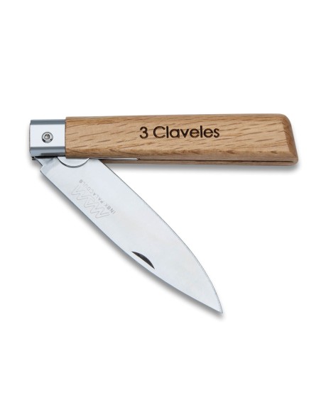 Navaja con punta y bloqueo de hoja