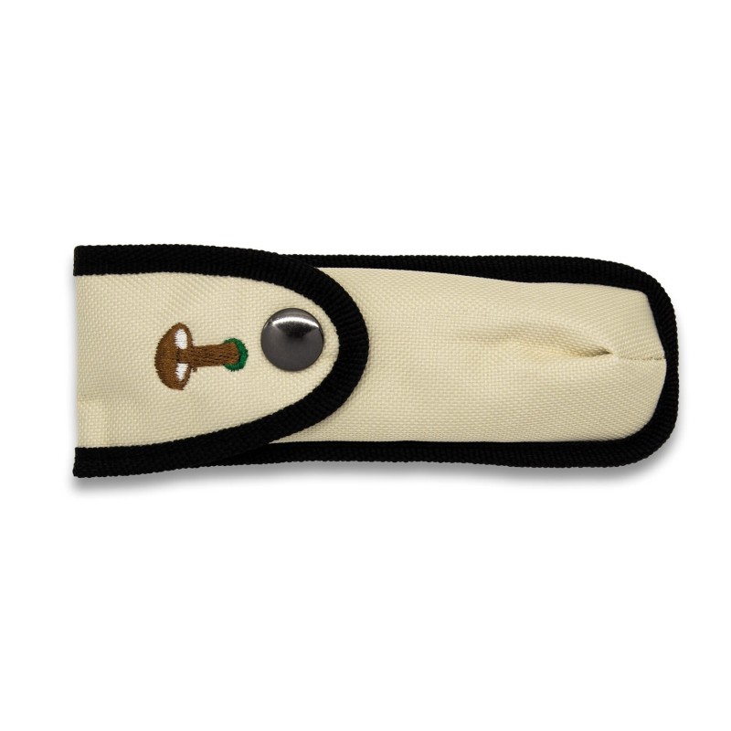 Navaja setas con brocha, medidor y funda