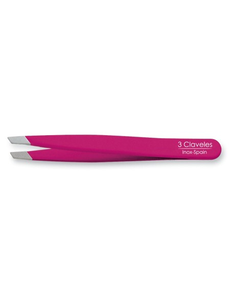 Pinza Depilar Sesgada Rosa