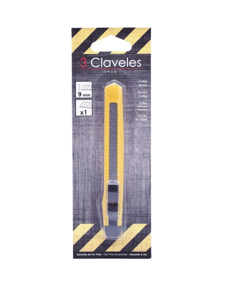 Cutter Nylon Cran de Sécurité 9 mm