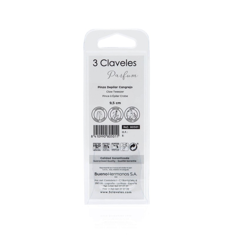 Pinza Depilar Cangrejo