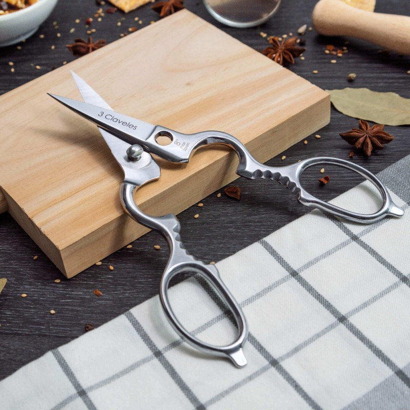 3CLAVELES_Tijera_Cocina_Varios_Usos_Desmontable