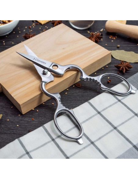 3CLAVELES_Tijera_Cocina_Varios_Usos_Desmontable
