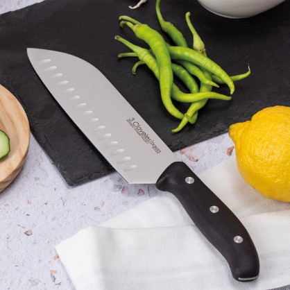 Cuchillo Santoku Alveolado Domvs 2