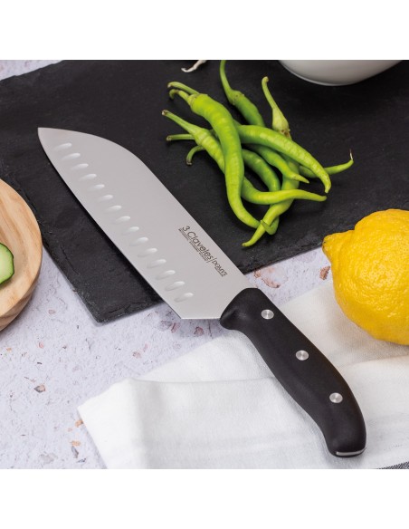 Couteau Santoku avec Alvéoles Domvs