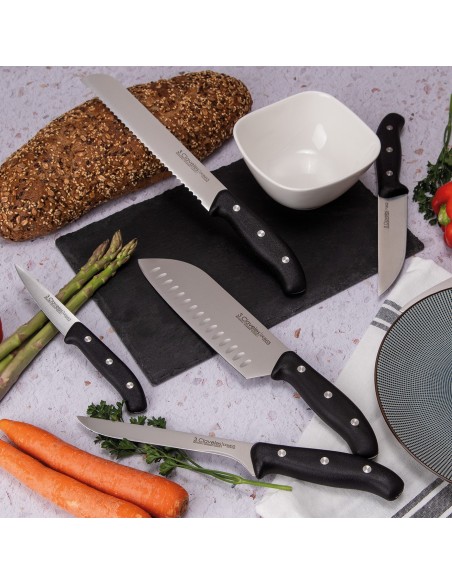 Couteau Santoku avec Alvéoles Domvs