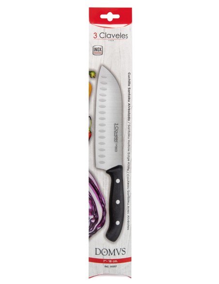 Couteau Santoku avec Alvéoles Domvs