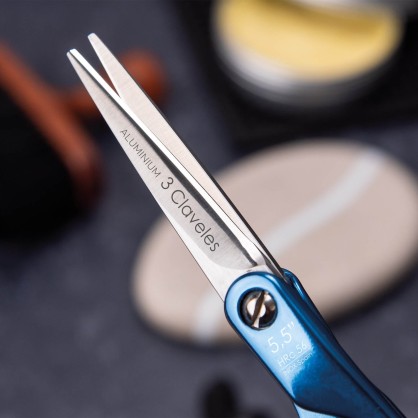 Ciseaux Coiffure Dur bleu 2