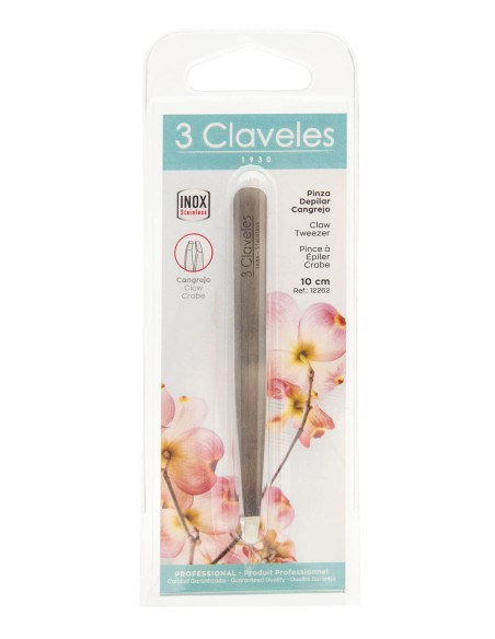 Pinza Depilar Cangrejo Inox
