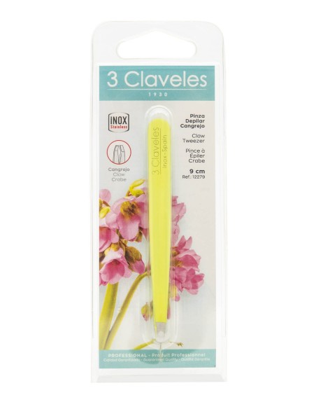 Pinza Depilar Cangrejo Verde