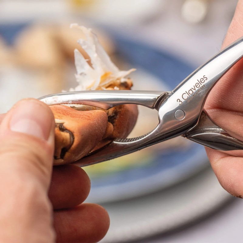 Coupe-fruits de mer Forgé | 3 Claveles