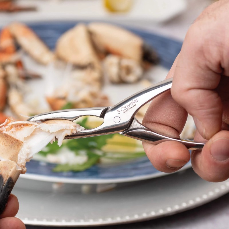 Coupe-fruits de mer Forgé | 3 Claveles
