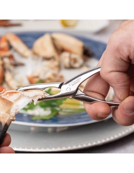 Coupe-fruits de mer Forgé | 3 Claveles