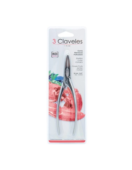 Coupe-fruits de mer Forgé | 3 Claveles