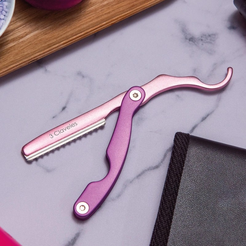 Pink Hairdressing Razor Ergo | 3 Claveles