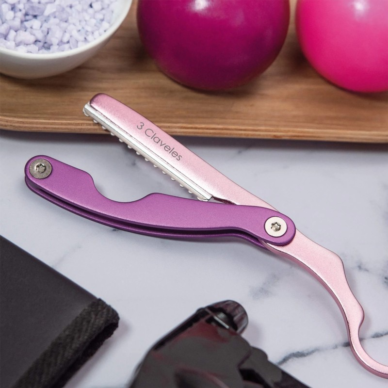 Pink Hairdressing Razor Ergo | 3 Claveles