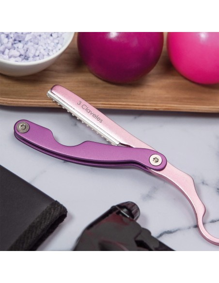 Pink Hairdressing Razor Ergo | 3 Claveles