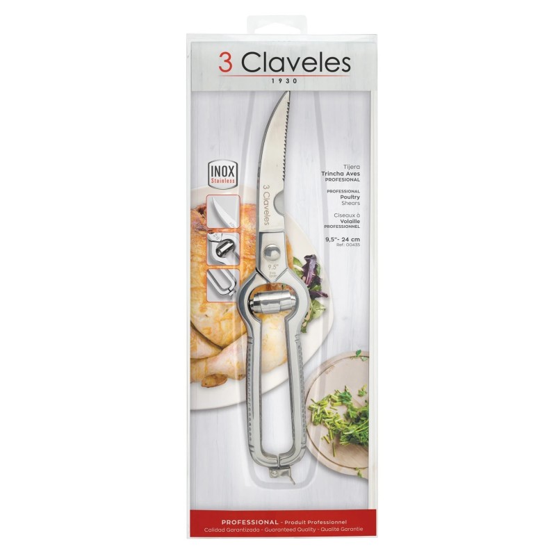 Ciseaux à volaille Professionnel | 3 Claveles