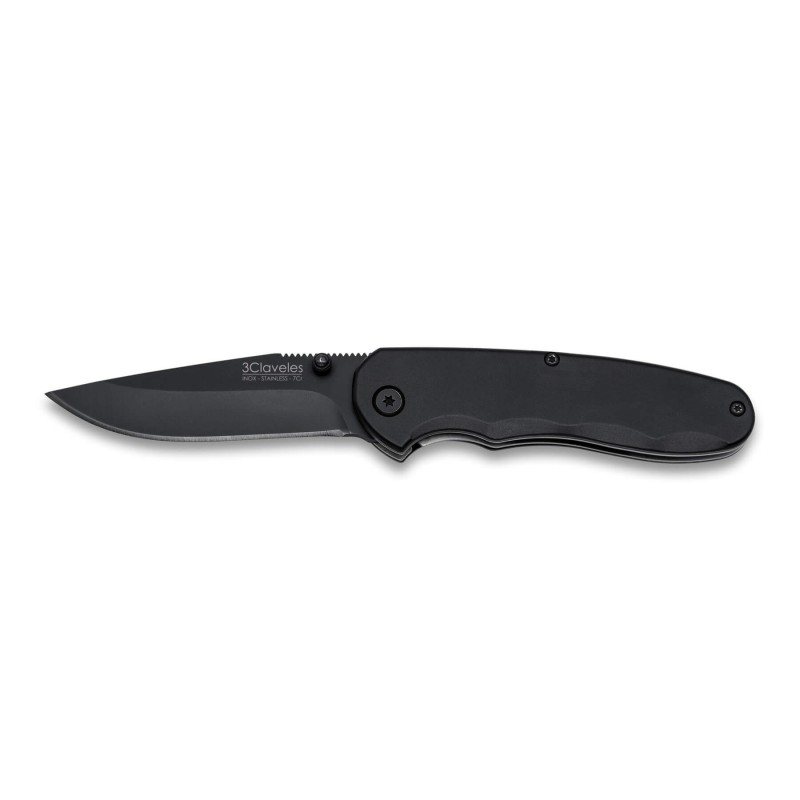 Navaja Dark negra ligera | 3 Claveles