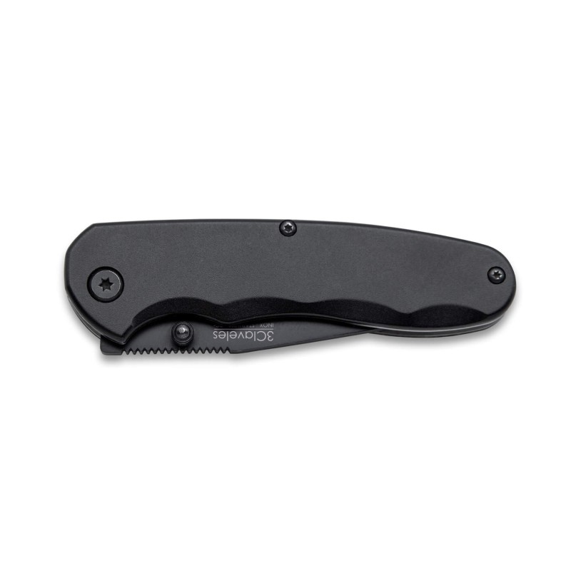 Navaja Dark negra ligera | 3 Claveles