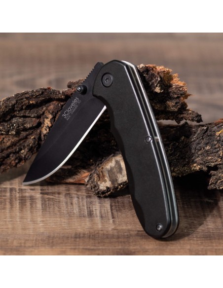 Navaja Dark negra ligera | 3 Claveles
