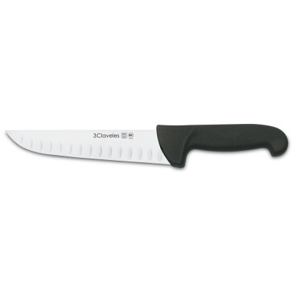 Proflex Hollow Edge Butcher Knife black | 3 Claveles 2