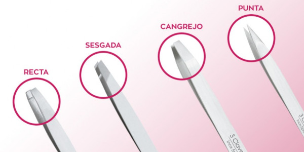 ¿Qué pinza de depilar utilizas más?