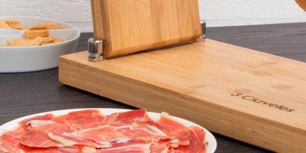 ¿Cómo terminar de cortar el jamón?